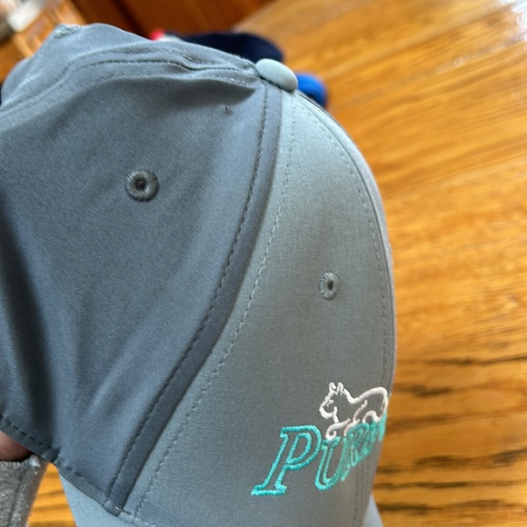 Nike PureVax golf cap. Gray with mint embroidery. One Size with Velcro closure - Picture 10 of 10